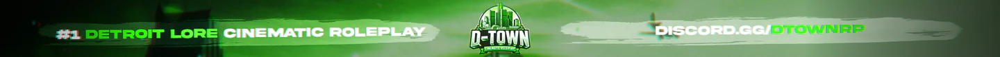 D-Town: Cinematic Roleplay FiveM server banner