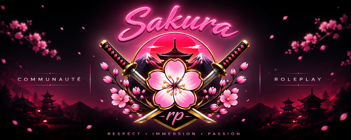 SakuraQc| Japon Moderne RP 🇯🇵 FiveM server banner