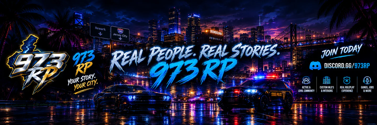 973 Roleplay FiveM server banner
