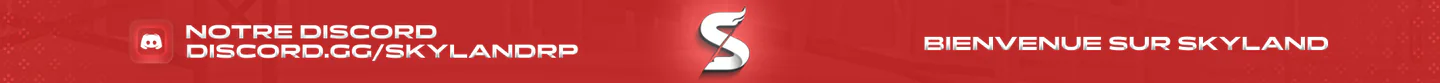 [FR/BE/QC] 🌆 SkyLand RP 🌟 - Free Access 🔗 discord.gg/skylandrp 🔥 FiveM server banner
