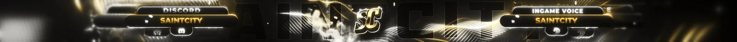 𝒮𝒜𝐼𝒩𝒯 ᴄɪᴛʏ 💛 | HEADSHOT 🔫 | PERFORMANCE 🔥 | FFA ⚔️ | CUSTOM GANGWAR 💀 | INGAMEVOICE 🎤 FiveM server banner