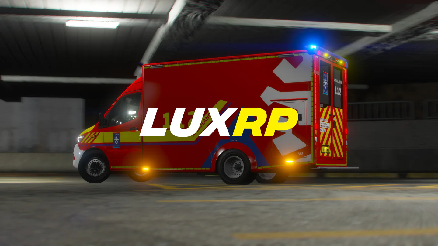 LuxRP - DEV ⚡ FiveM server banner