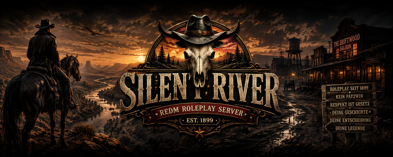 💥Silent River💥 🔥 Open Beta 🔥 FiveM server banner