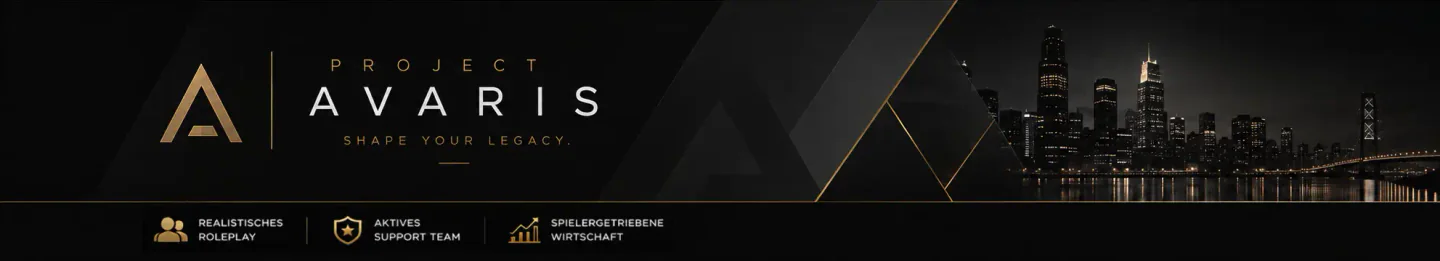 Project Avaris I Aufbauphase FiveM server banner