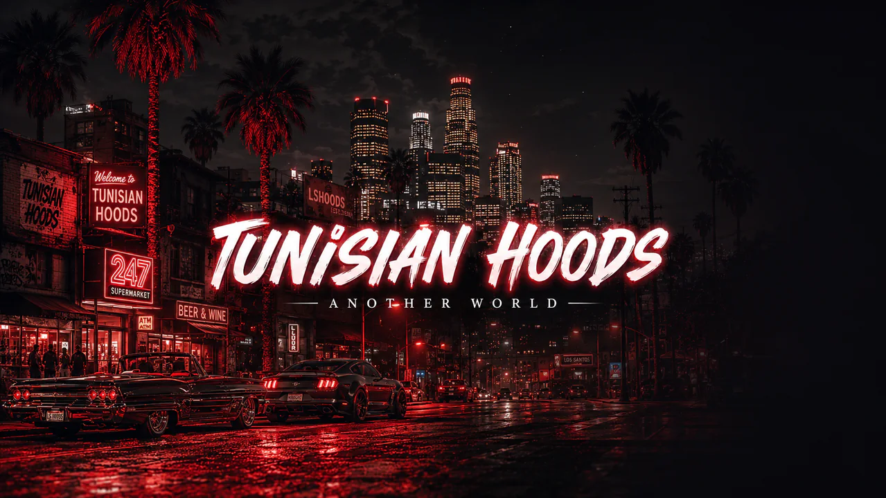 TUNISIAN HOODS RP FiveM server banner