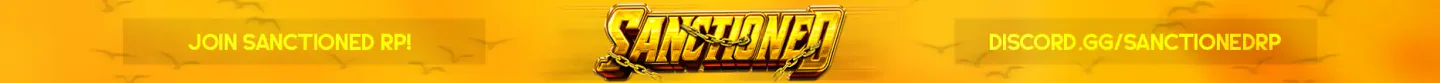 Sanctioned RP FiveM server banner