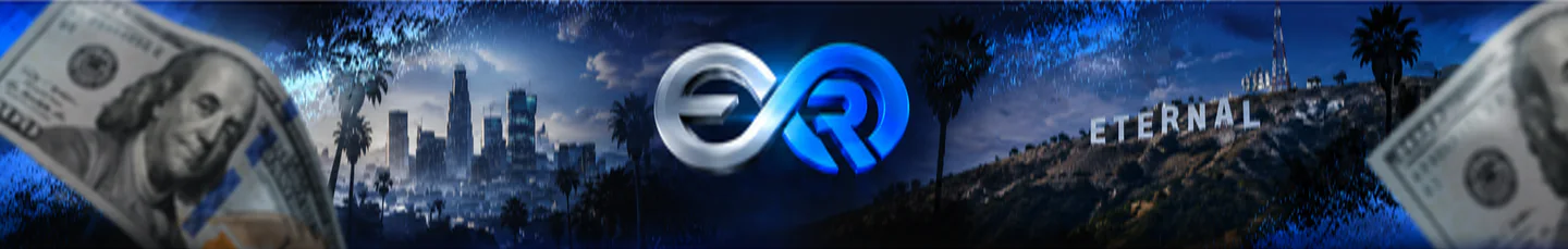 [BRAND NEW] EternalRP | Hiring ALL Departments | Custom Cars and Clothes | Free Car FiveM server banner