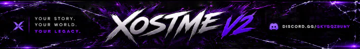 Xostme RP V2 FiveM server banner
