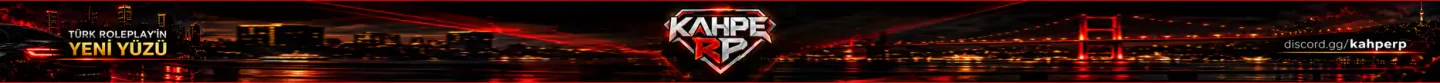 KAHPERP | Türk Roleplay | discord.gg/kahperp FiveM server banner