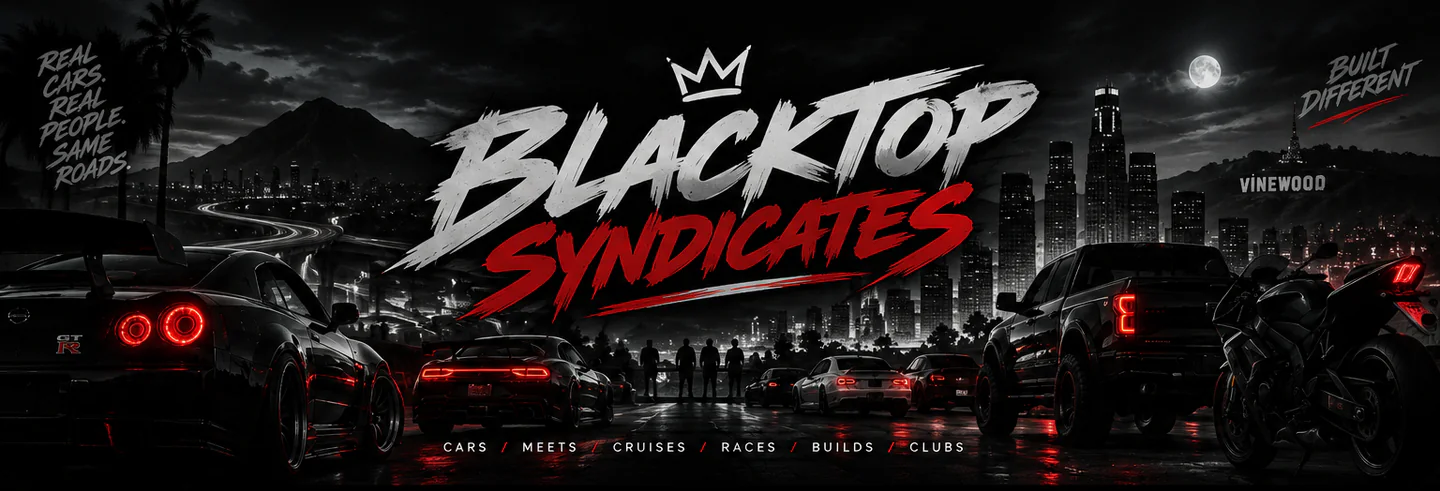 Blacktop Syndicates FiveM server banner