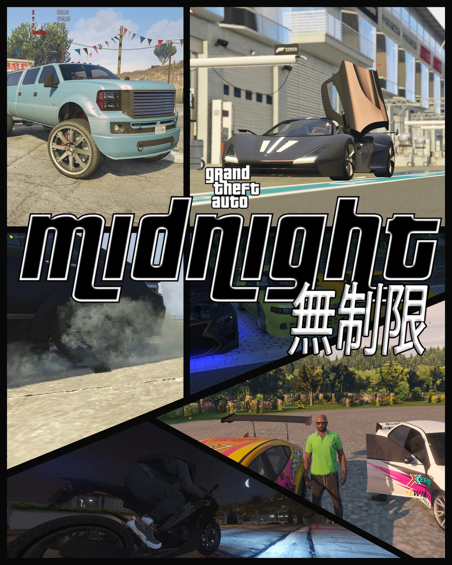 🌕🌗🌑Midnight Unlimited🌑🌓🌕 FiveM server banner