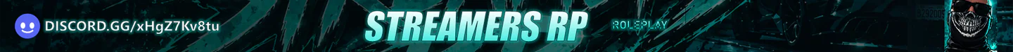 STREAMERS RP FiveM server banner