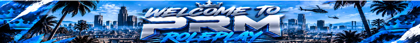 PRM roleplay launches wednesday! 6pm FiveM server banner