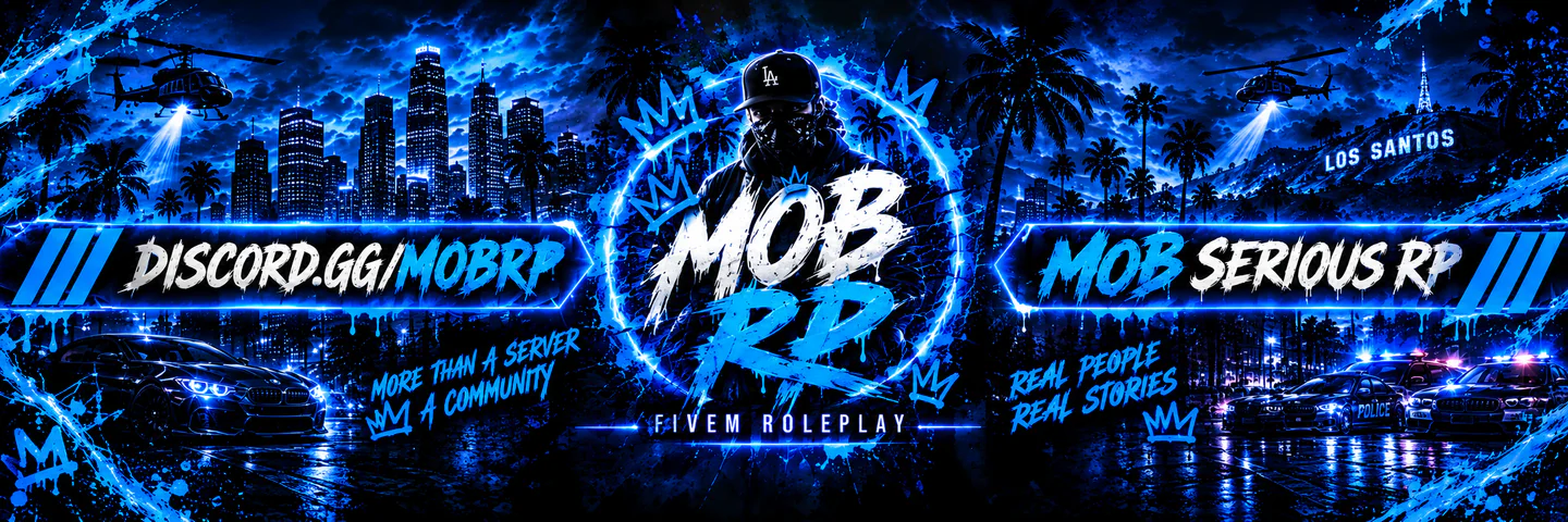 MOB RP V2 COMING SOON FiveM server banner