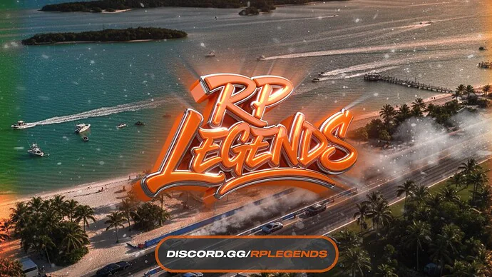 RP Legends FiveM server banner