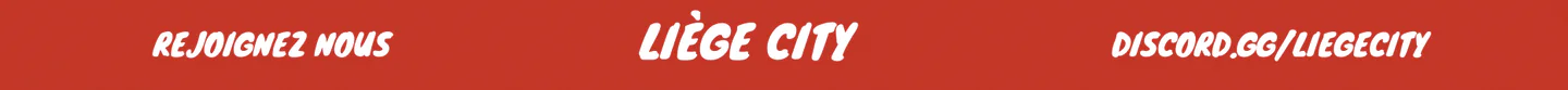 Liège City ⭐ ➝ FA ✅ ➝ SERIOUS RP | OPTIMISÉ ⚙️ | COMMUNAUTÉ ACTIVE 💬 FiveM server banner