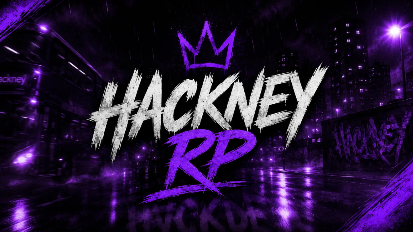 Hackney RP FiveM server banner