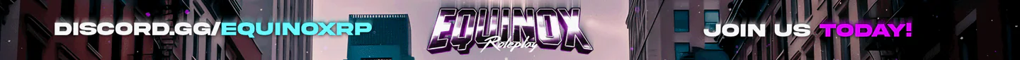 Equinox Roleplay FiveM server banner