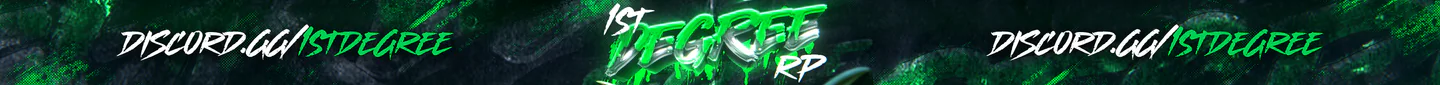 1stDegreeRp FiveM server banner
