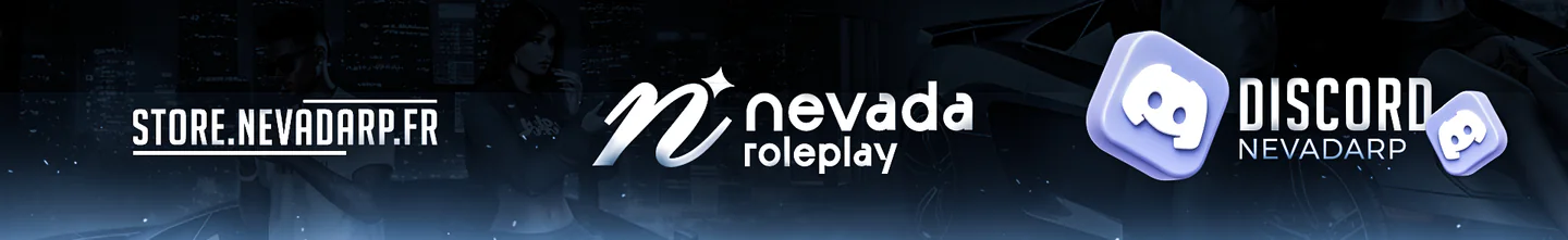 NEVADA RP [PUBLIC] - discord.gg/nevadarp FiveM server banner
