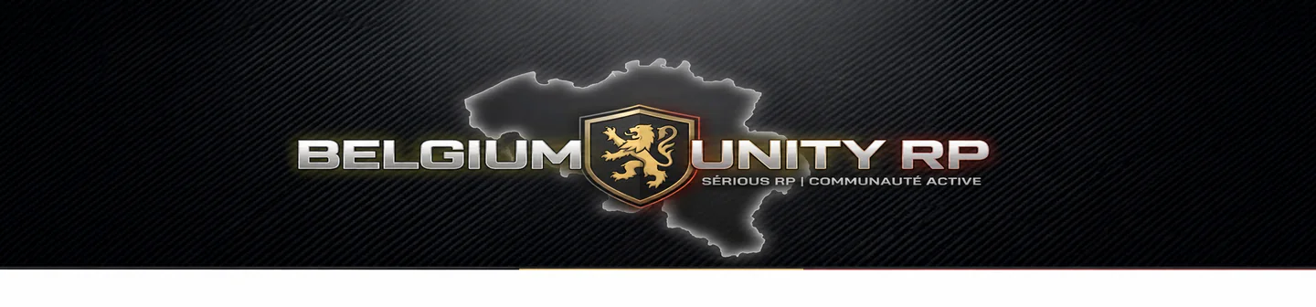 BELGIUM UNITY RP FiveM server banner