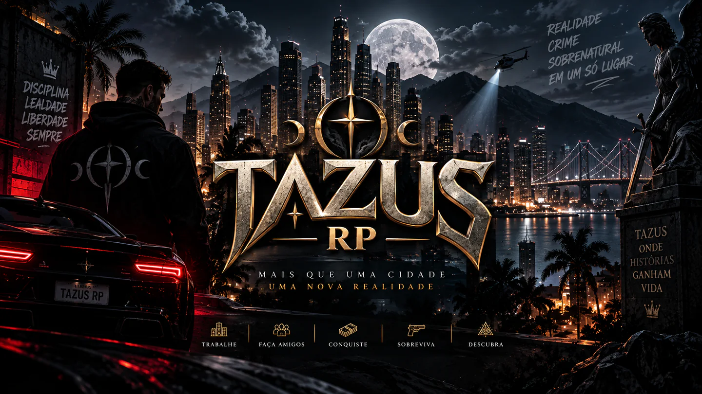 Tazus Epic Roleplay | 🌀 https://discord.gg/79a4d7YJQ3 FiveM server banner