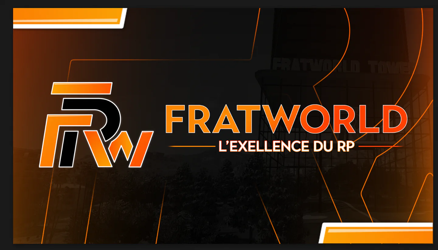 FRATWORLD FiveM server banner