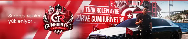 CUMHURİYET ROLEPLAY V3 | TR TEMA | discord.gg/cumhuriyetrp FiveM server banner