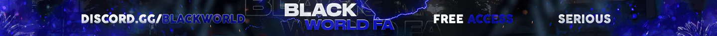 Black World 🌍 FiveM server banner