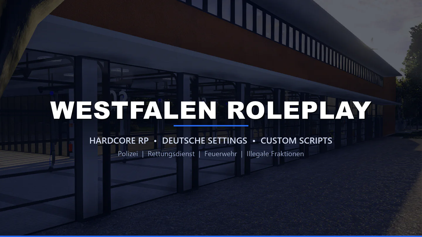 Westfalen Roleplay FiveM server banner