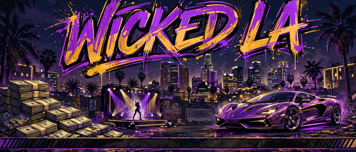 WickedLA | FiveM #1 Immersive Roleplay FiveM server banner