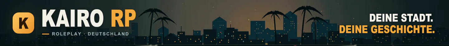 Kairo RP | Deutsch | Roleplay FiveM server banner