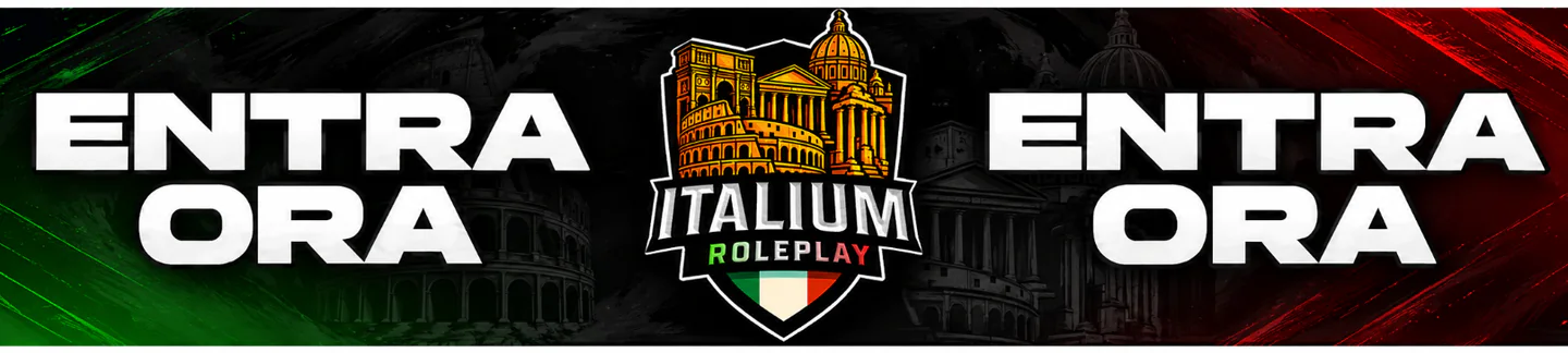 Italium RP FiveM server banner