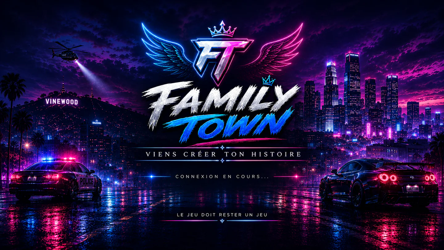 Family Town RP FiveM server banner