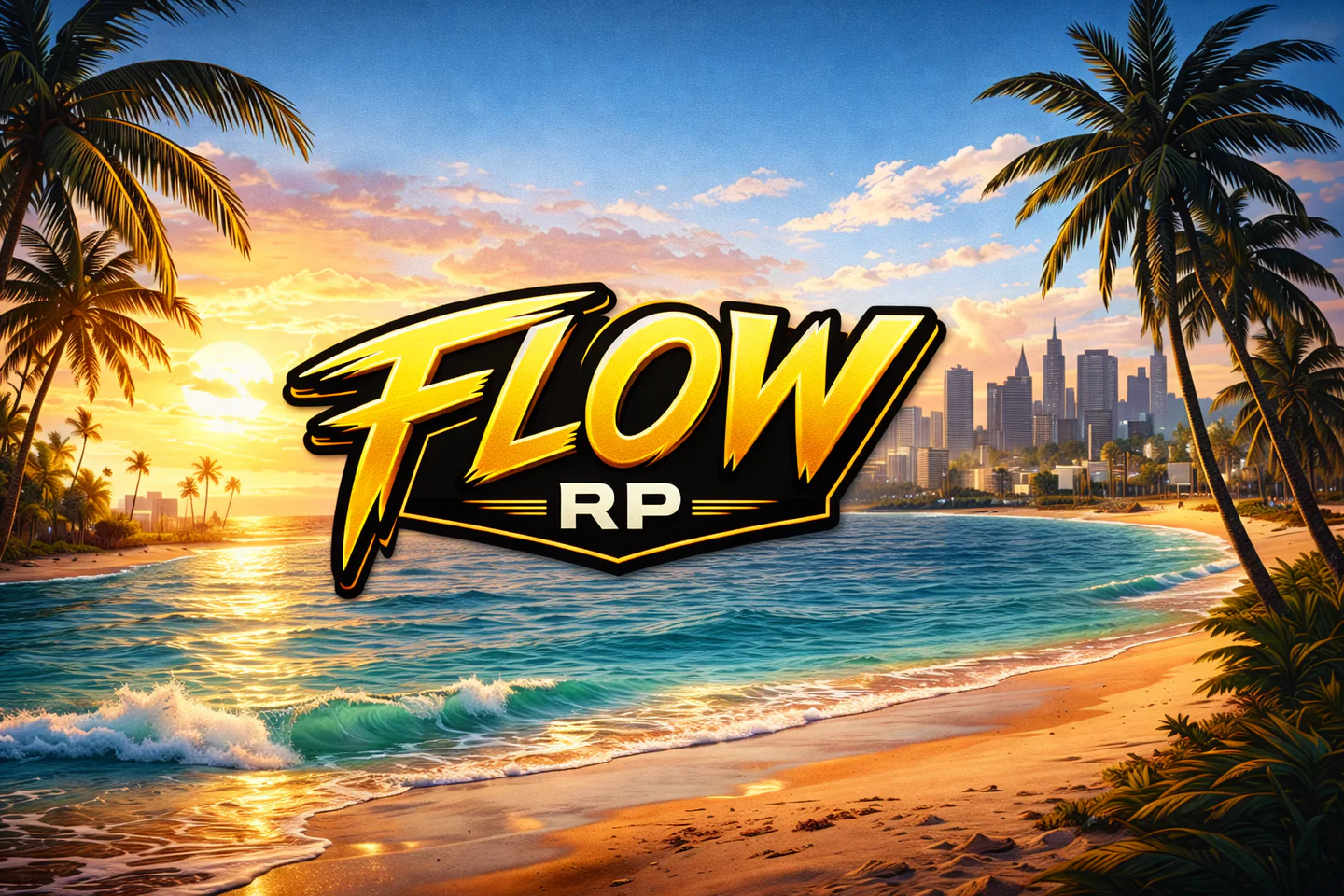 Flow RP [WL-OFF] | Stawiamy na Roleplay z Klimatem FiveM server banner