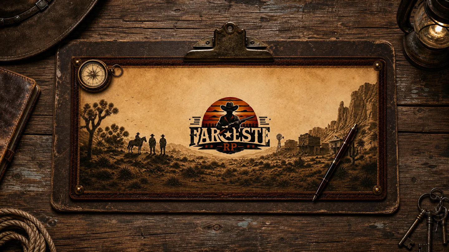 Faroeste RP FiveM server banner