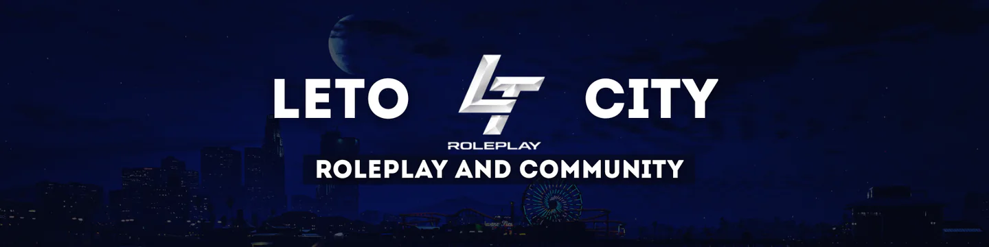 LETO CITY OFFICIAL | RP FiveM server banner