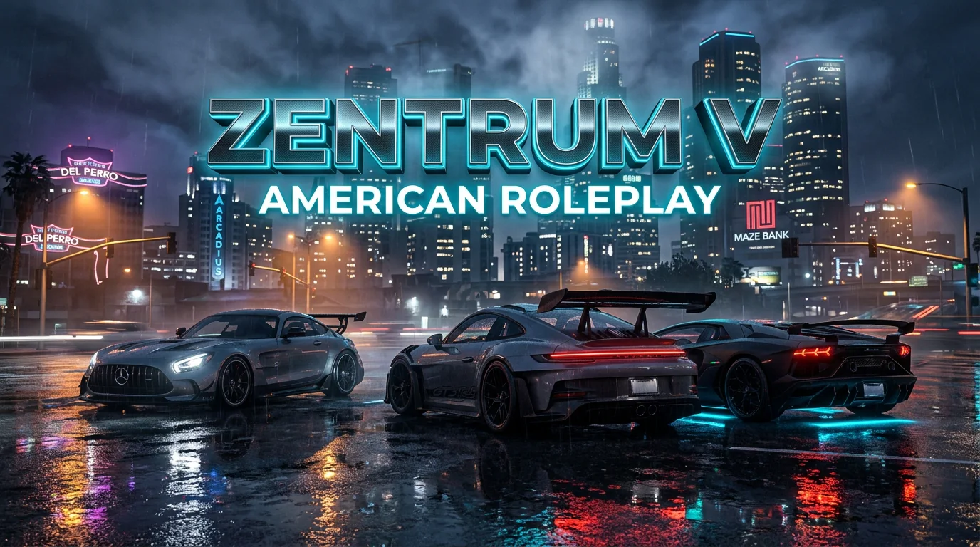 Zentrum .V | Offizieller FiveM Server FiveM server banner