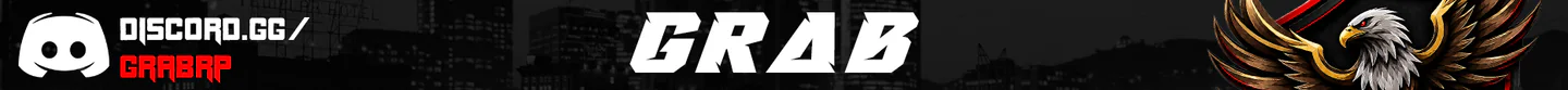 [ITA] Grab RP | 🔒 ALLOWLIST ON 🔒 | 📪 https://discord.gg/grabrp FiveM server banner