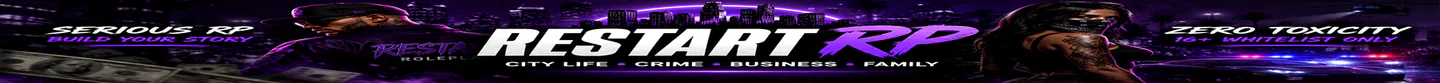 Restart Rp FiveM server banner