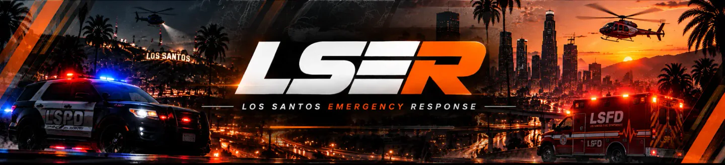 Los Santos Emergency Response (ERS) FiveM server banner