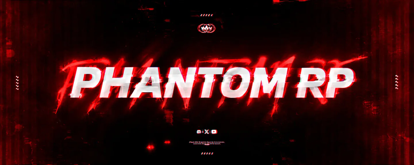 Phantom 1.0 Inspired Server FiveM server banner