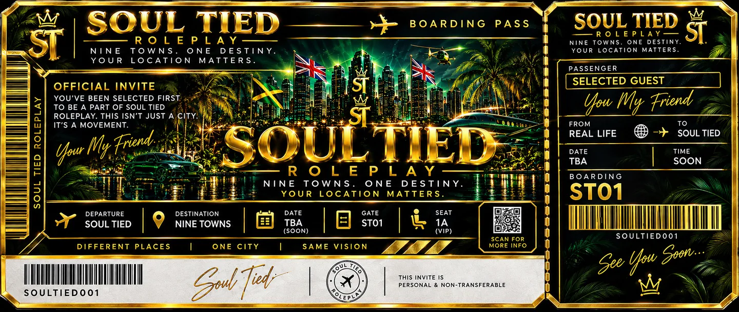 SOUL TIED ROLEPLAY FiveM server banner