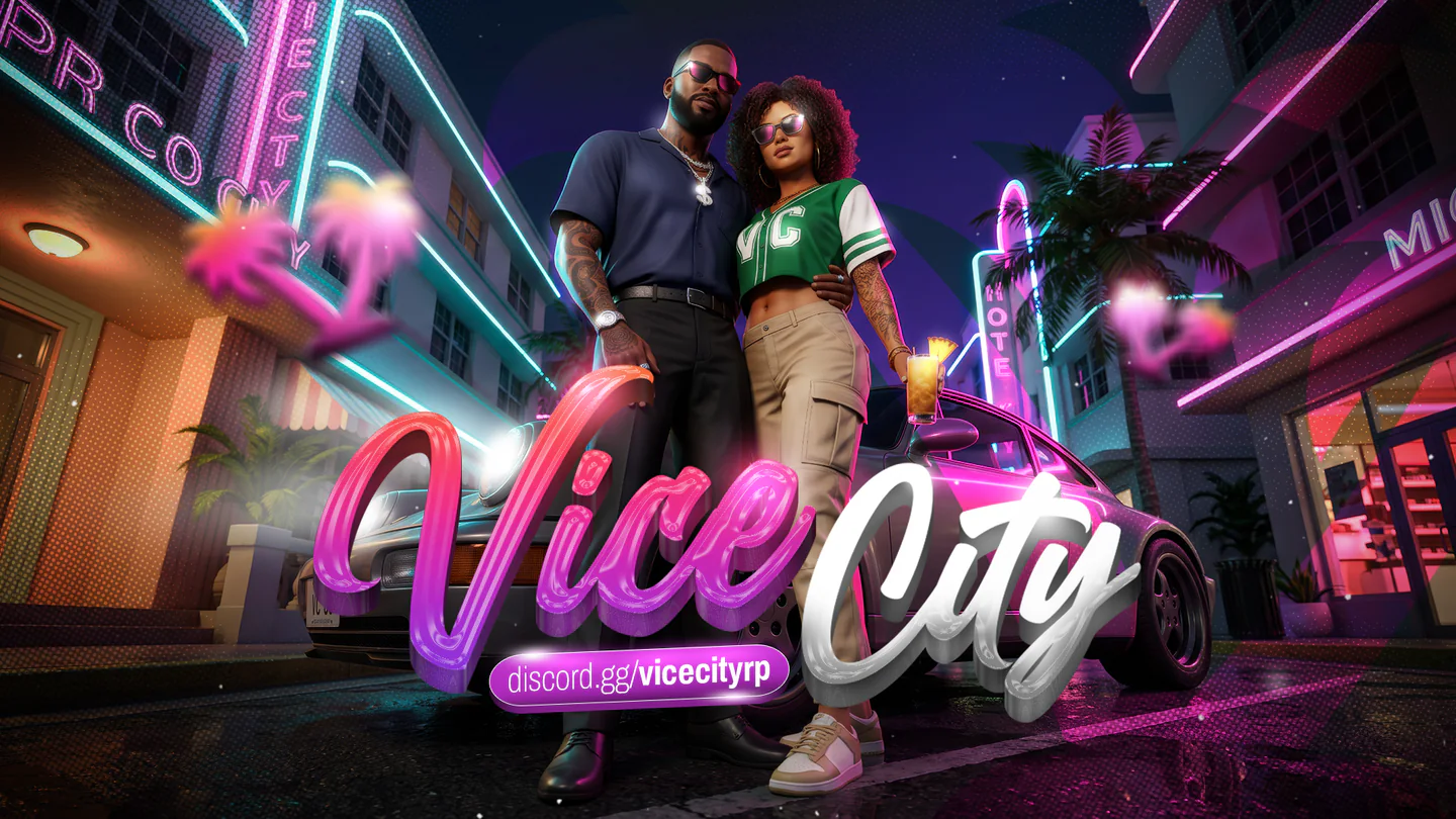 VICE CITY 02 OKTOBER FiveM server banner