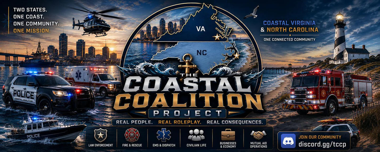 Commonwealth of Virginia RP FiveM server banner