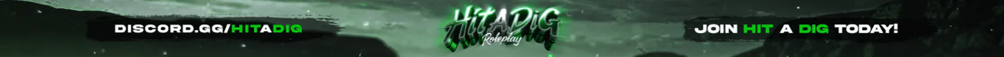 Hit A Dig RP | 📋 Whitelisted 📋 | 🚨 Best TikTok Offroad Server 🚨 | 💻 vMenu + QBox Framework 💻 | Discord.gg/HitADig FiveM server banner