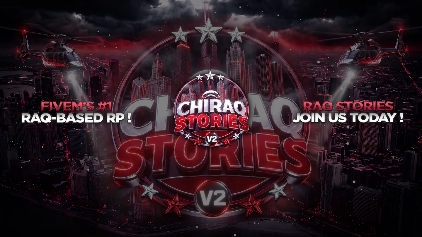 Chiraq Stories V2┃#1 Chicago Based Server┃+18┃Serious Community FiveM server banner
