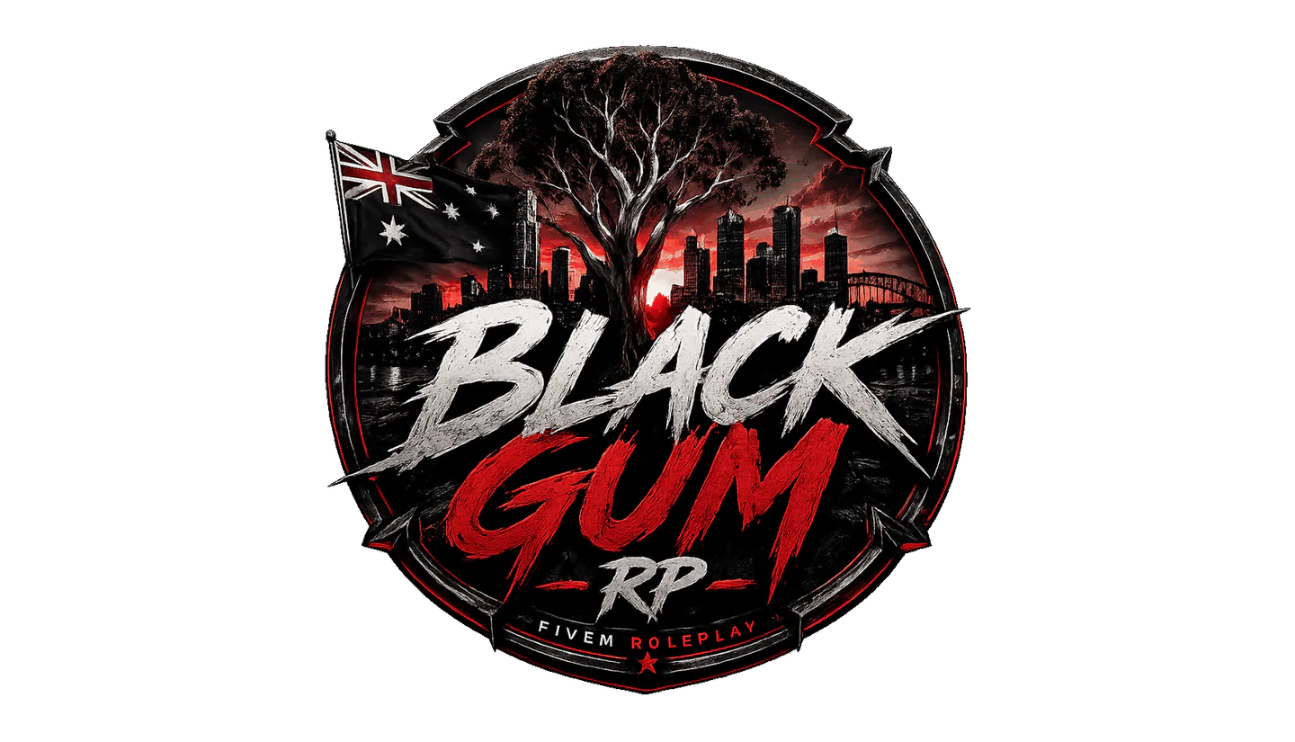 Black Gum RP FiveM server banner