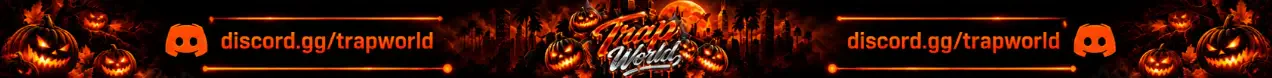 🎃 TrapWorld 🎃 BEST SEMI SERIOUS RP & RZ 🎃 ACTIVE DEPARTMENTS 🎃 STARTER PACKS 🎃 DISCORD.GG/TRAPWORLD 🎃 FiveM server banner