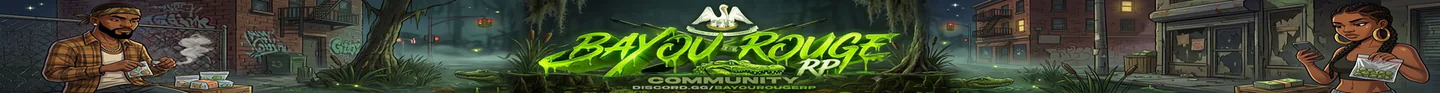 Bayou Rouge RP | ESX Legacy Server FiveM server banner